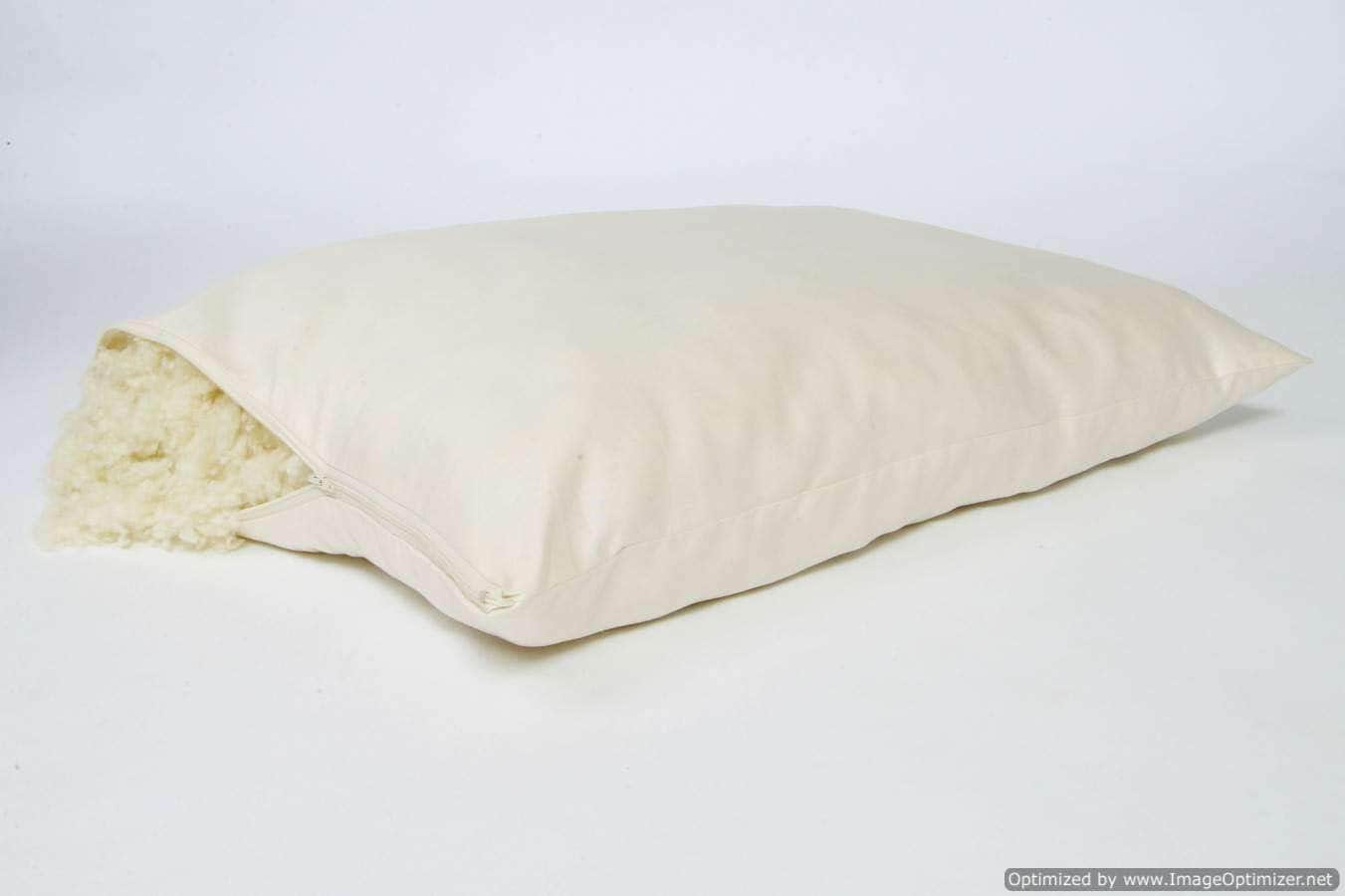Almohada de Lana Orgánica "Down" de Holy Lamb Organics - Imagen 3