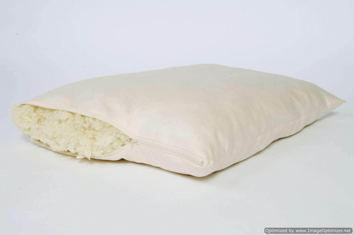 Almohada de Lana Orgánica "Down" de Holy Lamb Organics - Imagen 8