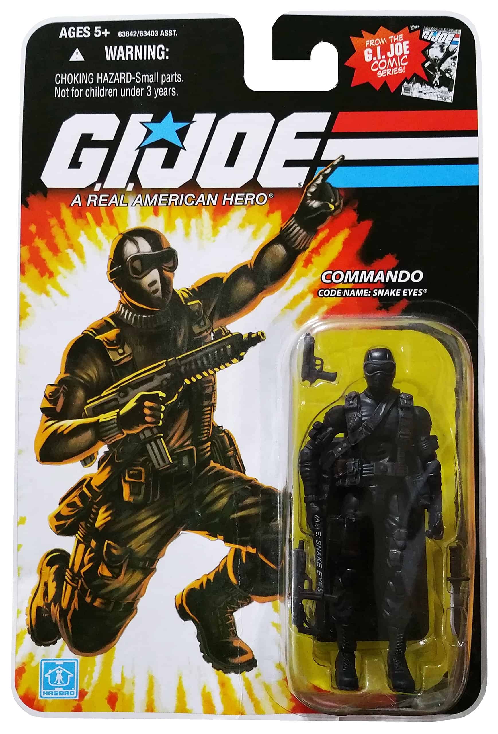 G.I. Joe 25th Anniversary Comic Series Cardback: Figura de
