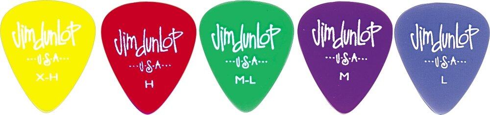 Paquete de 6 Docenas de Púas de Guitarra de Gel Dunlop X-H,