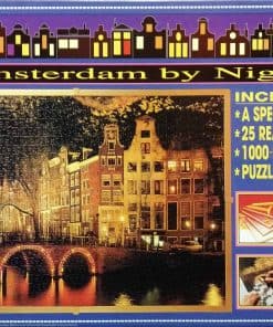 Rompecabezas Amsterdam By Night 1000 piezas