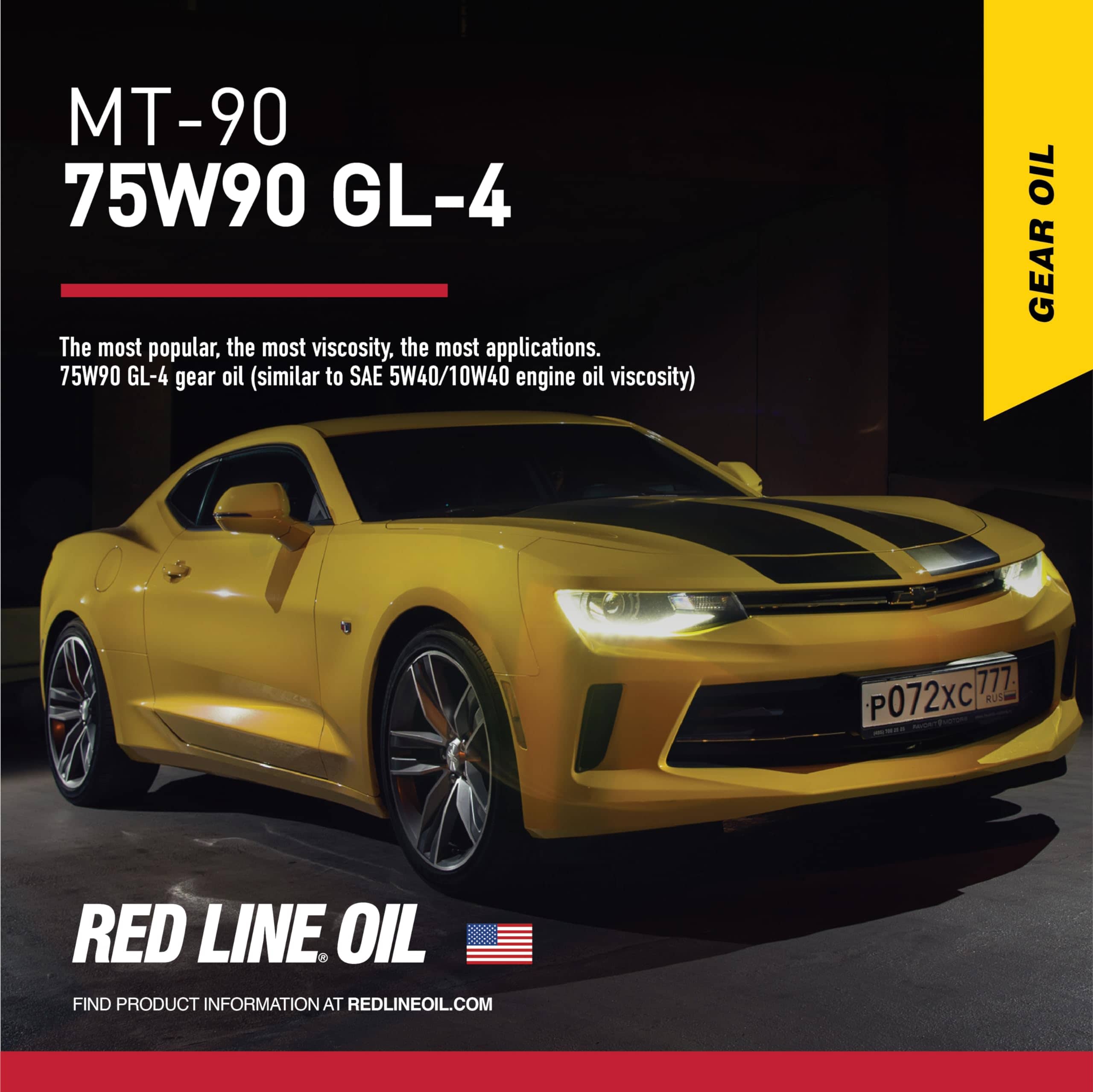 Red Line (50305) MT-90 75W-90 GL-4 Lubricante de - Imagen 3