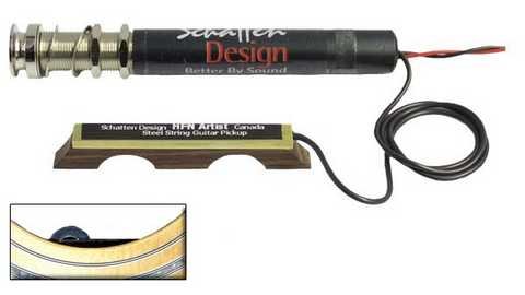 Pastilla de Guitarra Schatten HFN Artist II+1 con Preamp,
