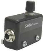 Ensamblaje de Jack de Banjo 1/4" Schatten Negro ABS con