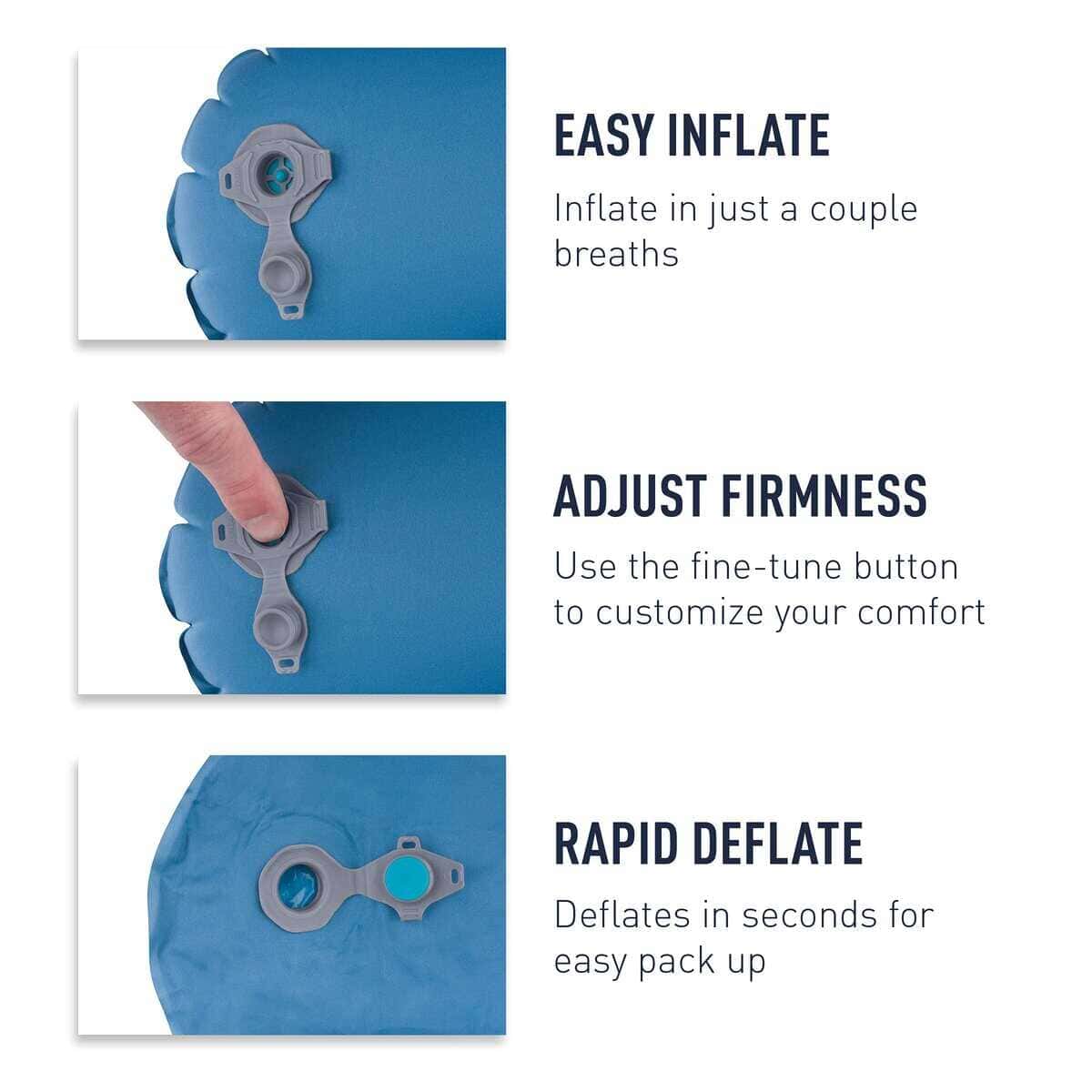 Almohada inflable para el cuello Sea to Summit Aeros - Imagen 4