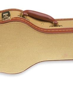 Estuche de Ukulele Concert Stagg - Tweed Dorado