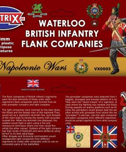 Victrix 28mm Waterloo British Infantry Flank Companies (52)