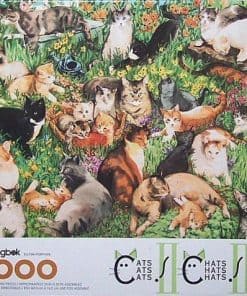 Rompecabezas Springbok de 1000 Piezas - ¡Gatos Gatos Gatos!