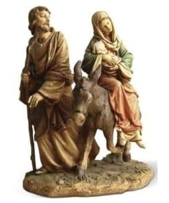 Figura del Vuelo a Egipto de 9 pulgadas