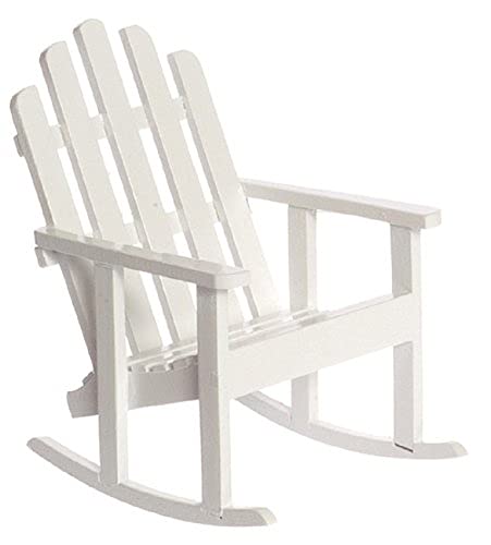 Juego de Muebles Adirondack Blanco de 5 Piezas para Casa de - Imagen 5