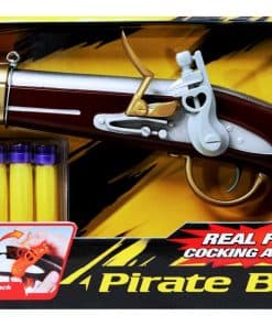 Lanzador de Dardos de Espuma Pirata BuzzBee Flintlock