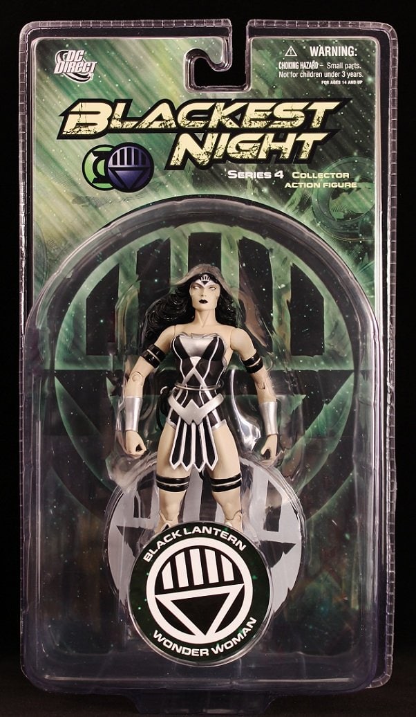 Figura de Acción de Wonder Woman de la Serie Blackest Night