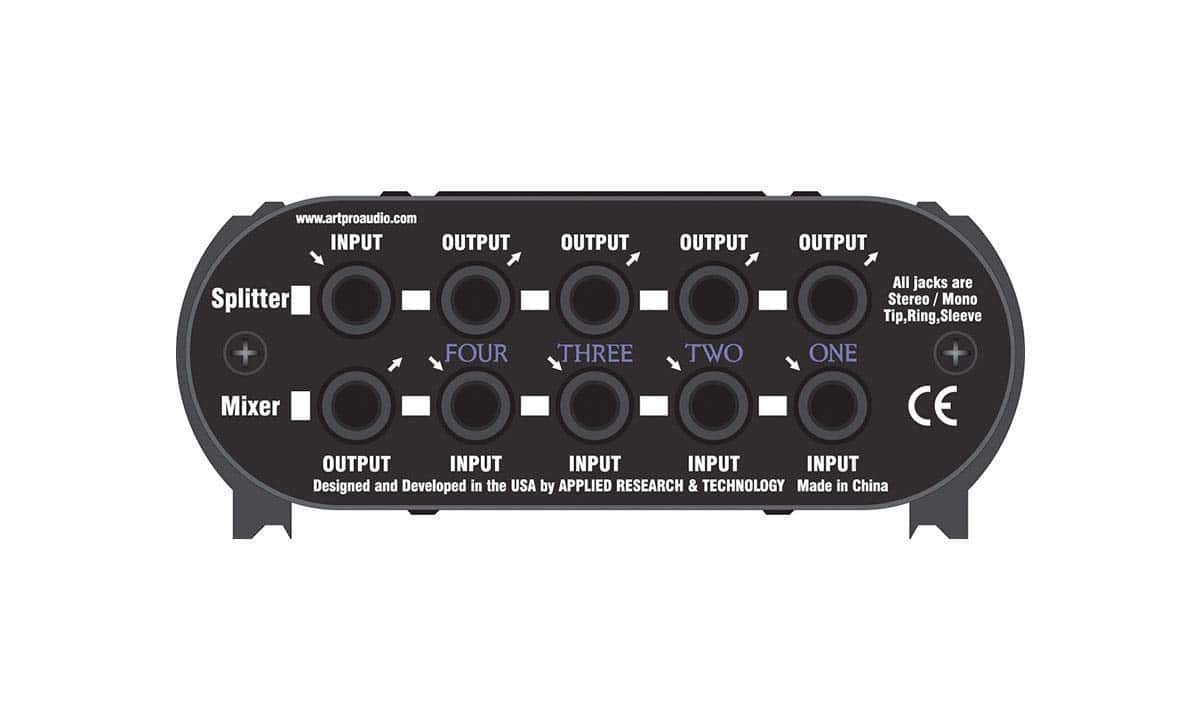 ART SPLITMix 4 Cuatro Canal Divisor / Mezclador Pasivo - Imagen 5