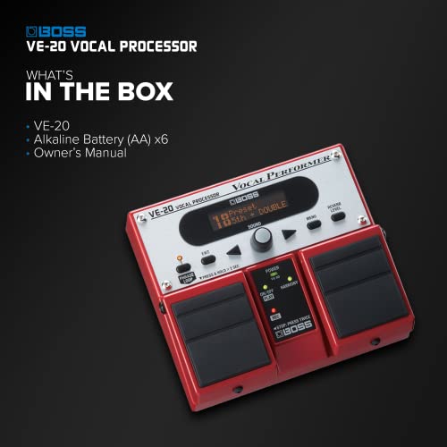 Procesador de Efectos Vocales Boss VE-20 - Imagen 7