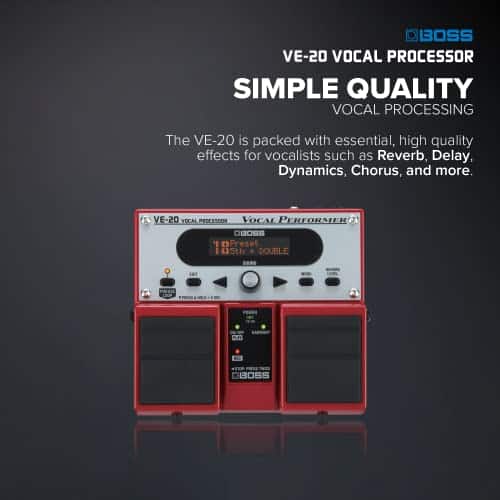 Procesador de Efectos Vocales Boss VE-20 - Imagen 4