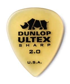 JIM DUNLOP 433R2.0 Sharp, 2.0mm, 72 unidades/bolsa