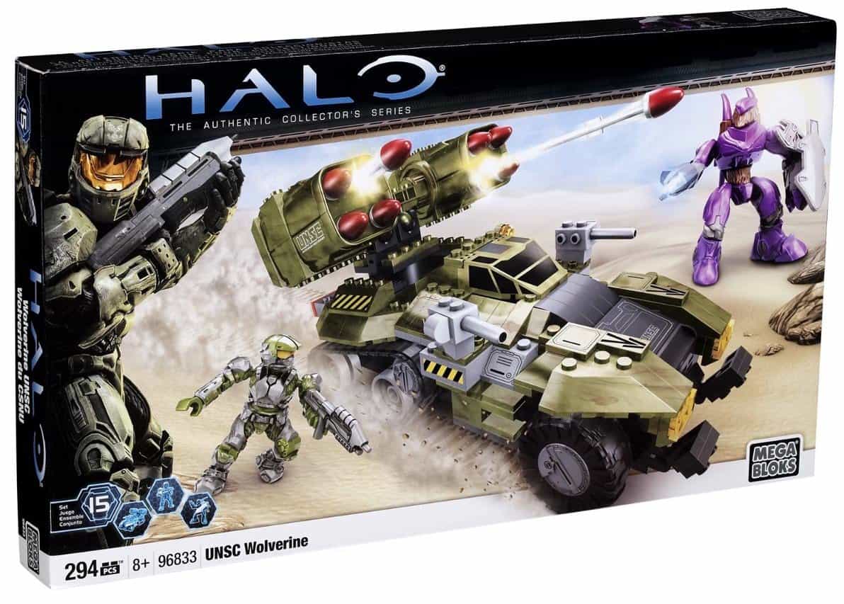 Megabloks Halo UNSC Wolverine (Verde)
