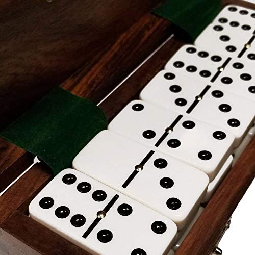 Dominó Doble Seis Marion Blanco Jumbo Tamaño Profesional de - Imagen 3