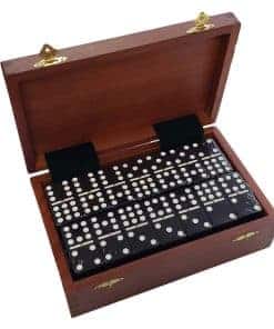 Juego de Dominó Doble 9 Marion (55 Fichas) Tamaño -Negro