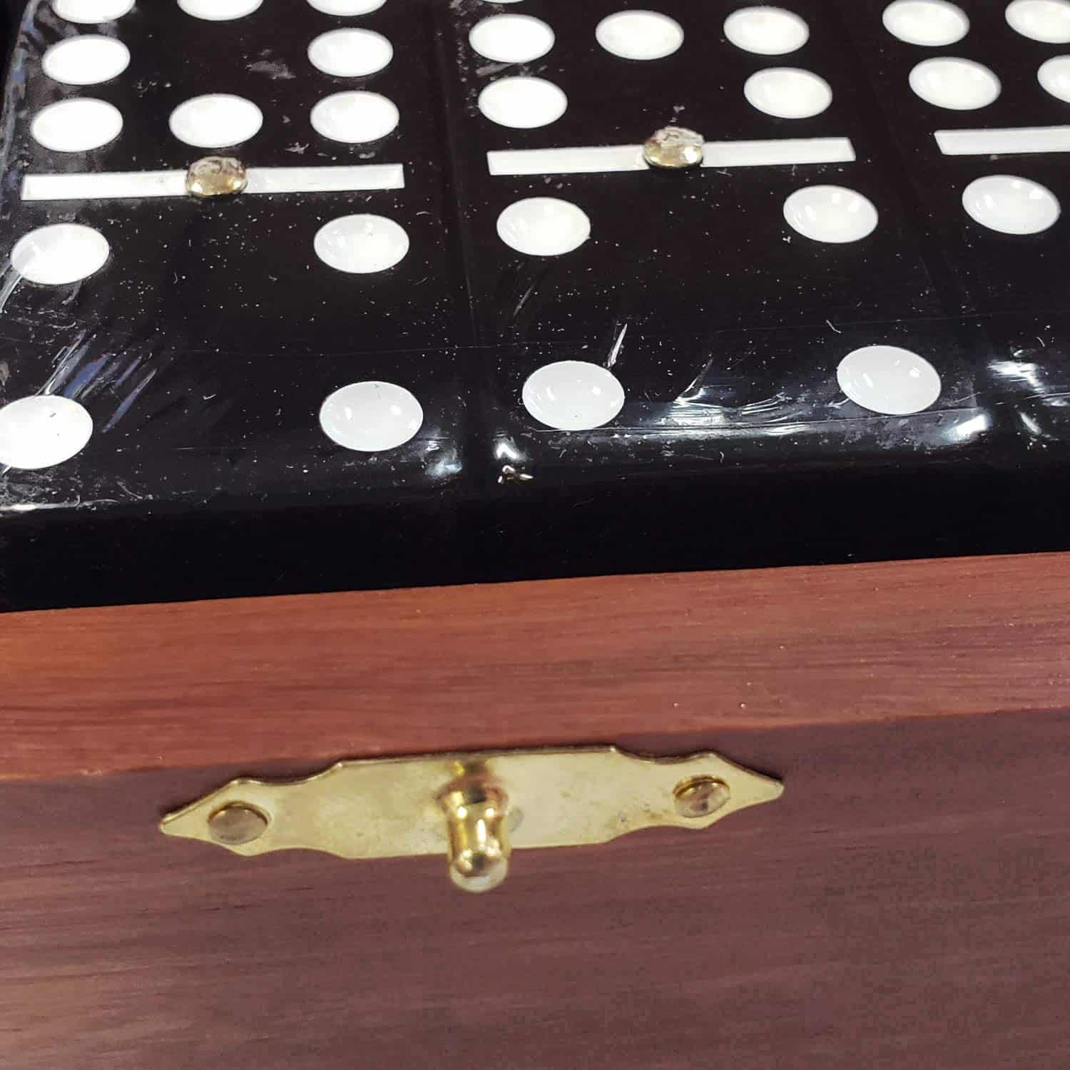 Juego de Dominó Doble 9 Marion (55 Fichas) Tamaño -Negro - Imagen 3