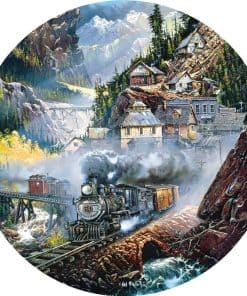 Rompecabezas Redondo de 500 Piezas 18.25" -