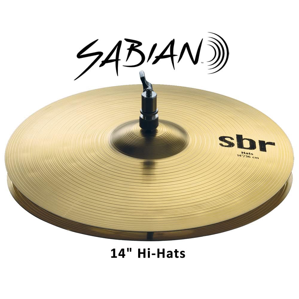Platillos Hi-Hat SABIAN 14" SBr - Imagen 3