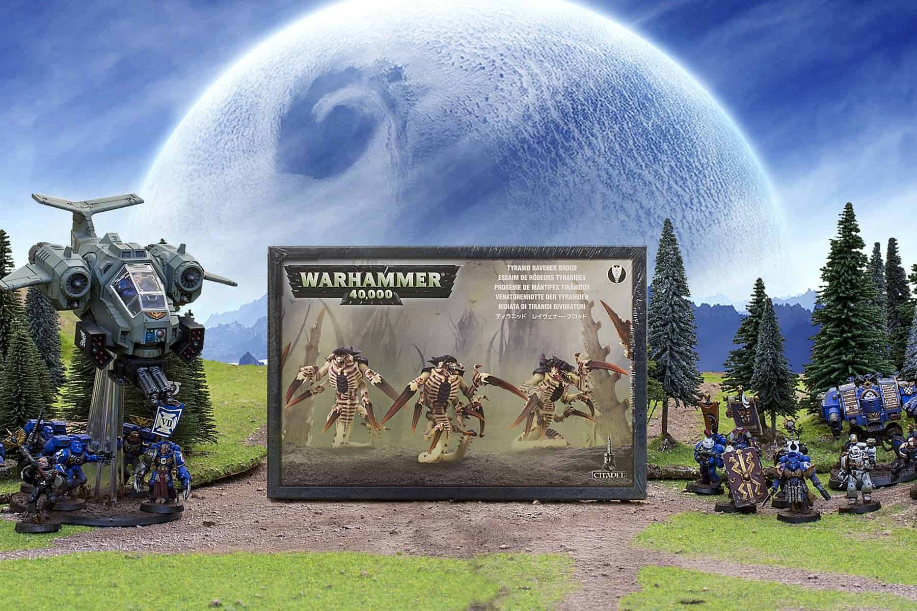 Caja de Ravener Tyranids de plástico Warhammer 40k 3 - Imagen 3