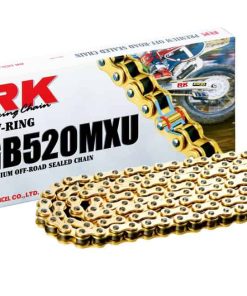 RK Racing Chain GB520MXU-114 (Serie 520) Oro 114 Eslabones
