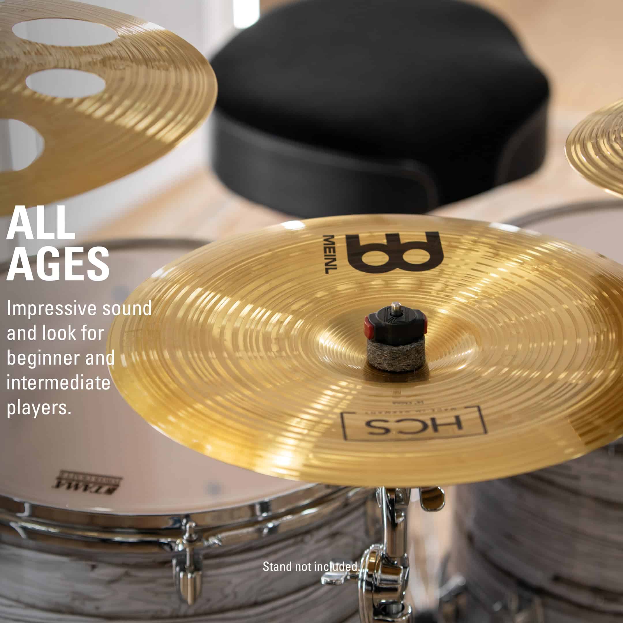 Platillo China Meinl de 14” - Acabado Tradicional en Latón - Imagen 6