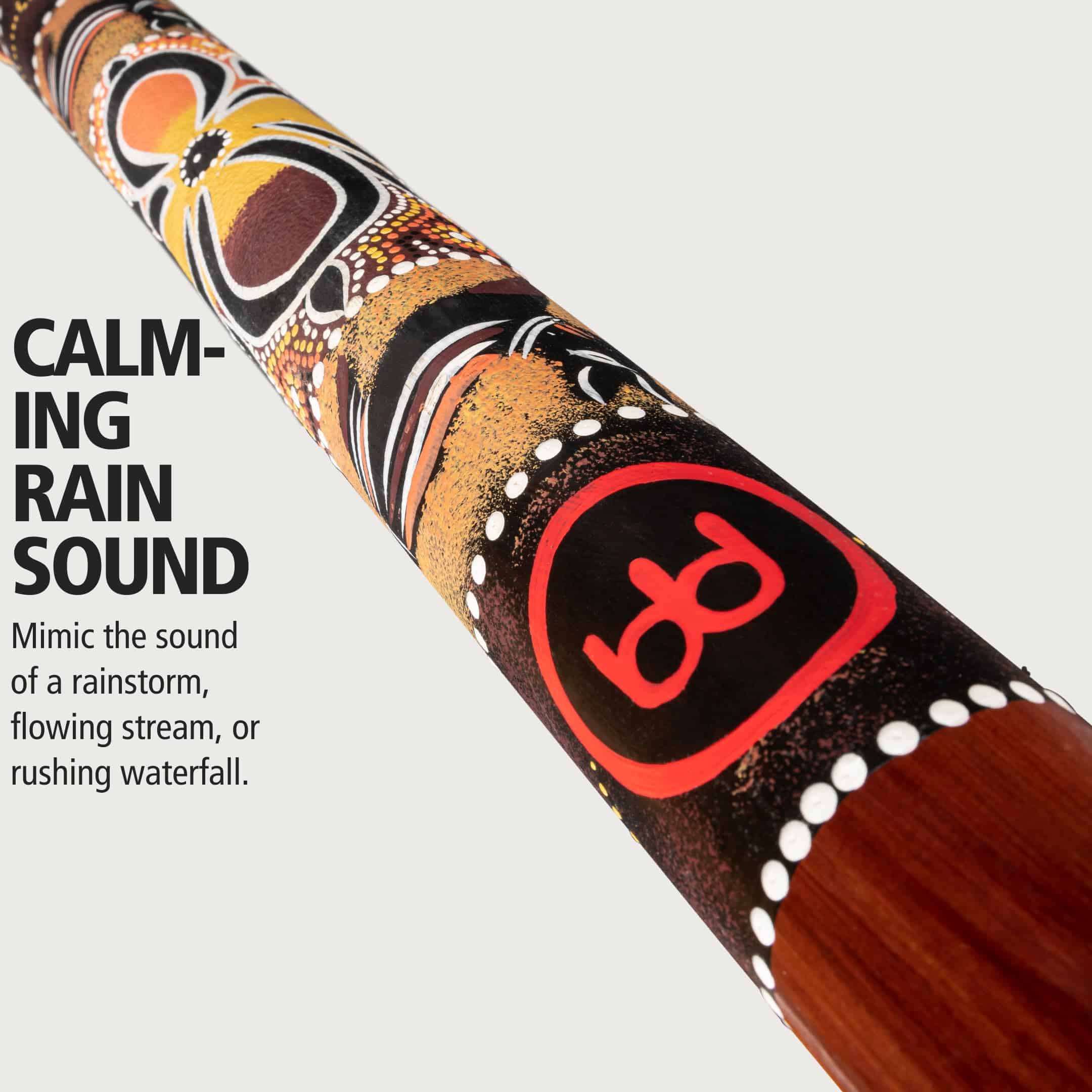 Meinl Percussion RS1R-M 24" Medium Bamboo Rain Stick con - Imagen 3