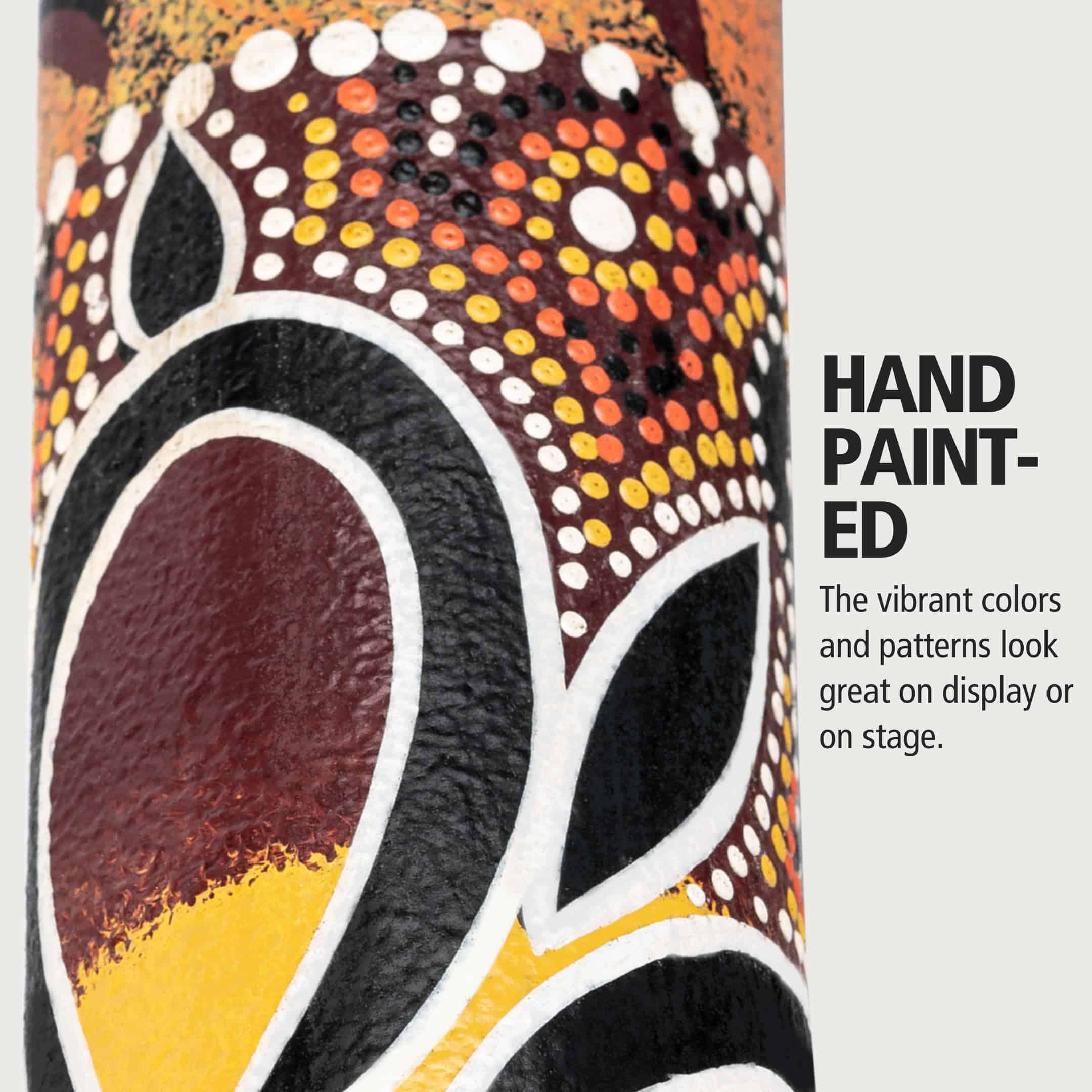 Meinl Percussion RS1R-M 24" Medium Bamboo Rain Stick con - Imagen 4