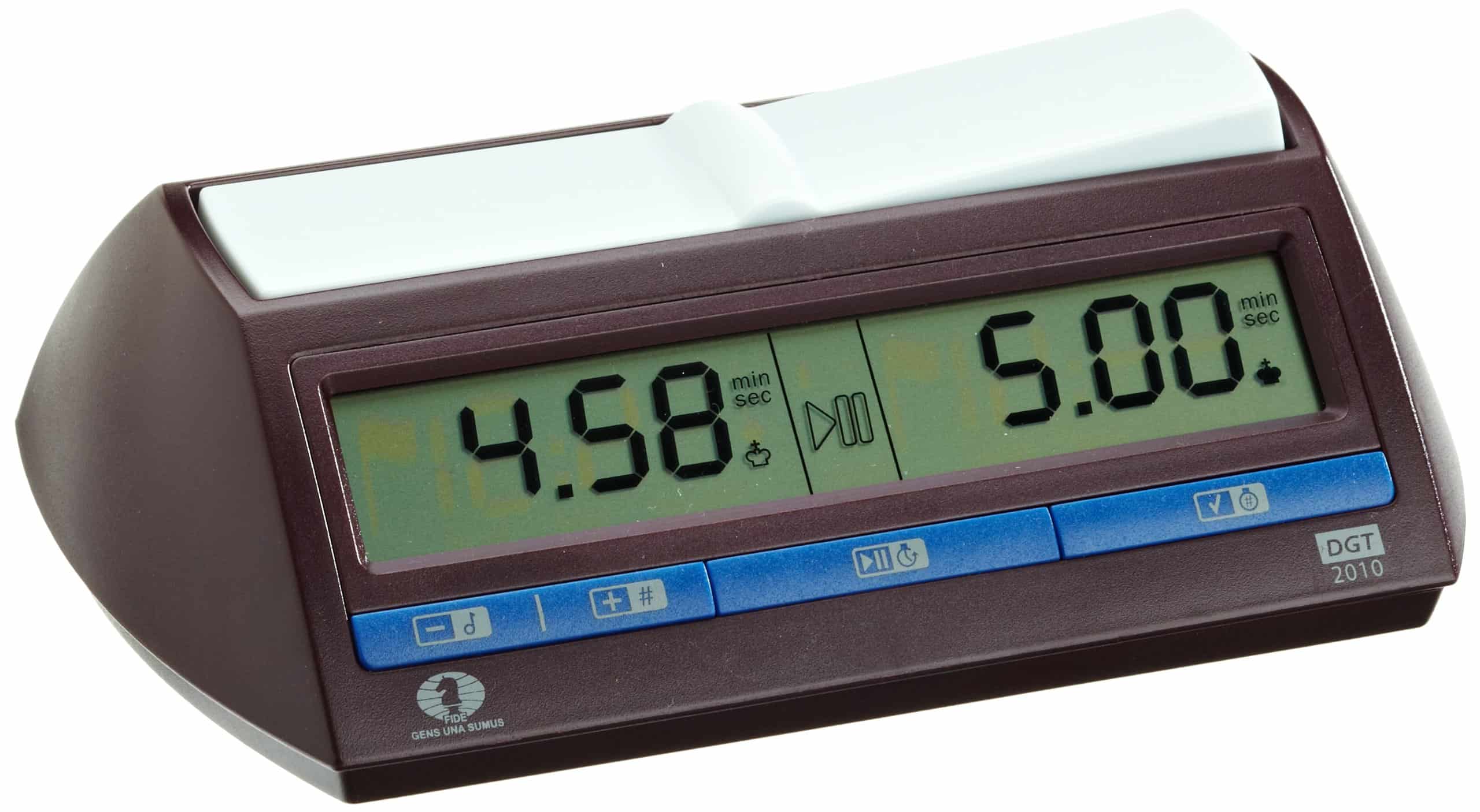 Reloj de ajedrez digital DGT 2010 y temporizador de juego