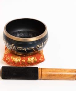 Exquisita Tañedor de Cuenco Tibetano de 5 Pulgadas Hecho en