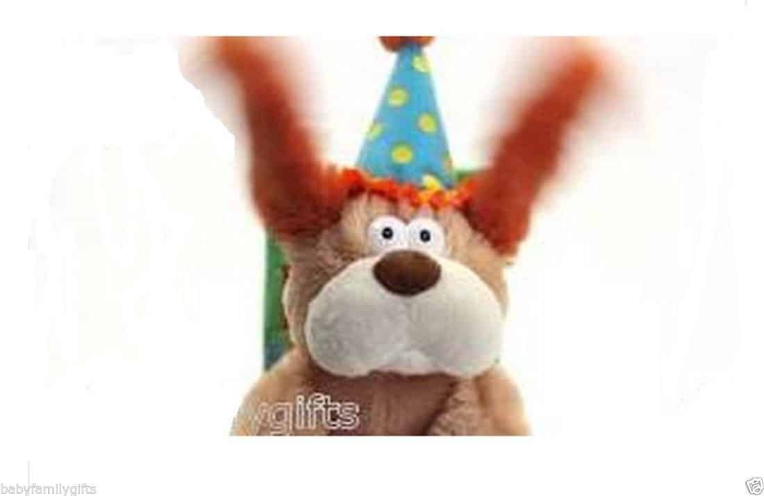 Peluche de Perrito Cantante Animado 12" Flappy Birthday - Imagen 3