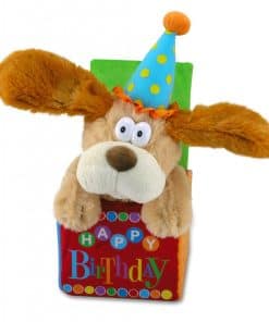 Peluche de Perrito Cantante Animado 12" Flappy Birthday
