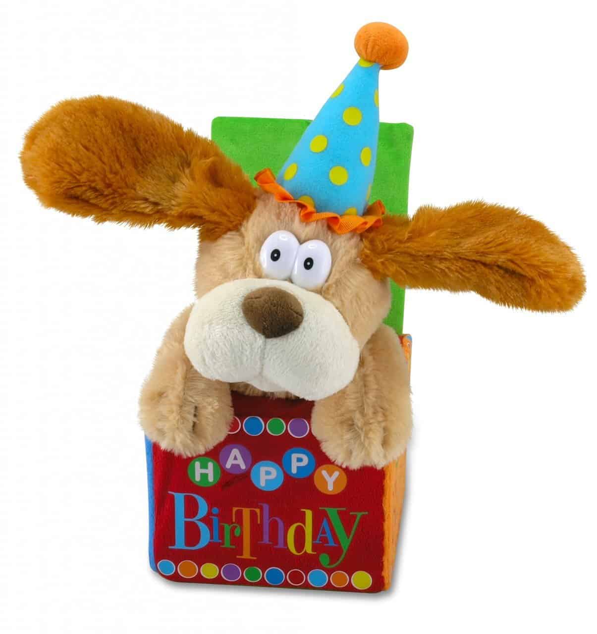 Peluche de Perrito Cantante Animado 12" Flappy Birthday