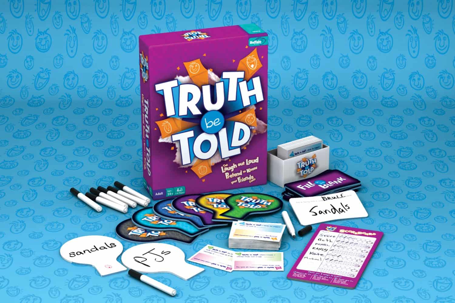 TRUTH BE TOLD por Buffalo Games ¡El juego para reír a - Imagen 3