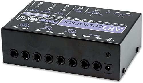 Mezclador estéreo personal de tres canales ART PowerMIX III - Imagen 4