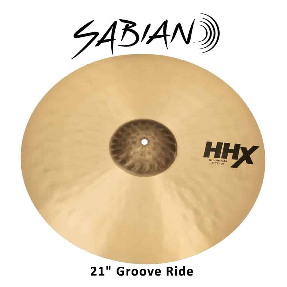 SABIAN 21" HHX Groove Ride - Imagen 3