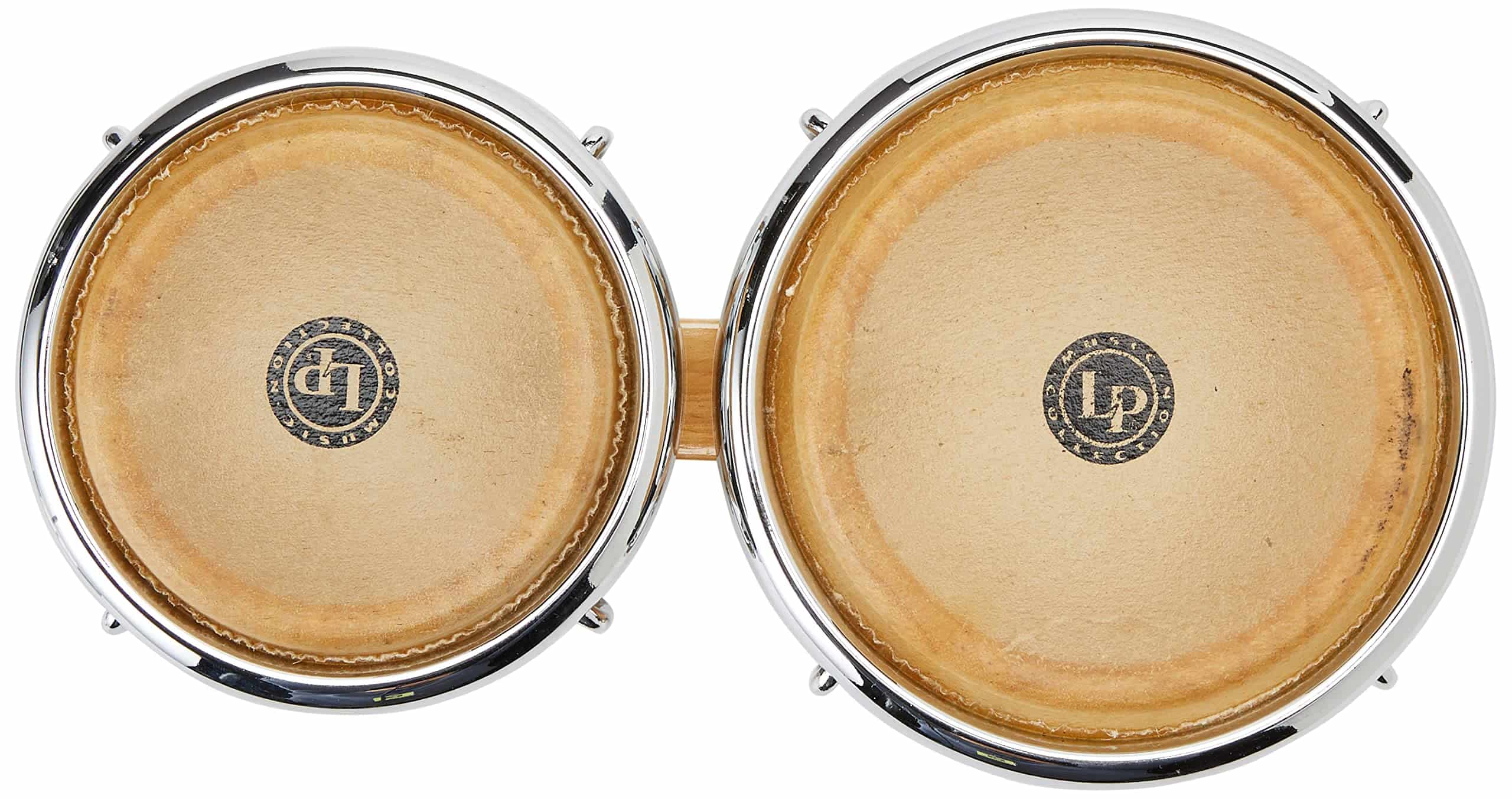 Mini Bongos de Madera Natural Afinables LPM199-AW LPMC - Imagen 4