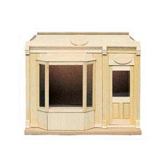 Dollhouse Miniature Street of Shops-Bay Window Shop by