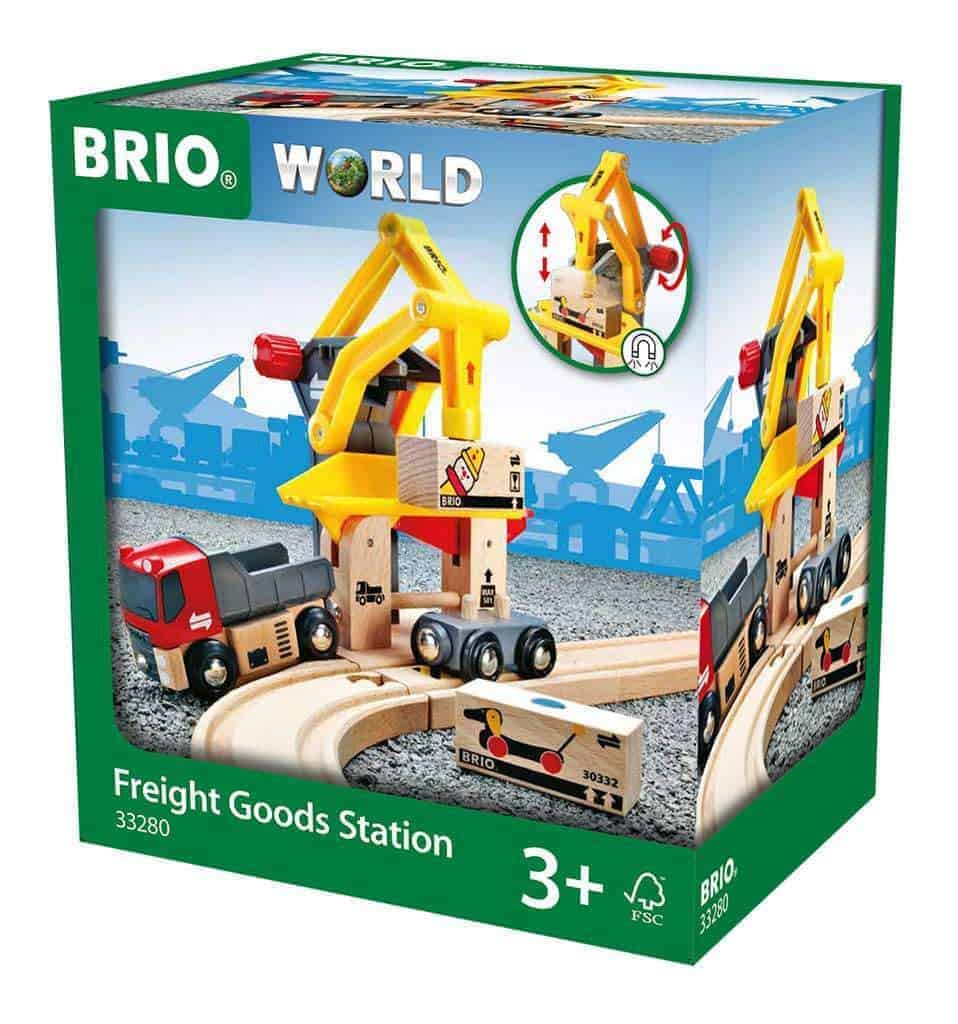 BRIO World - Estación de Carga de Mercancías 33280 | Juego