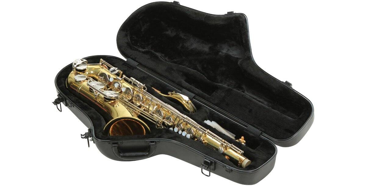 Estuche de saxofón tenor contorneado SKB - Imagen 7