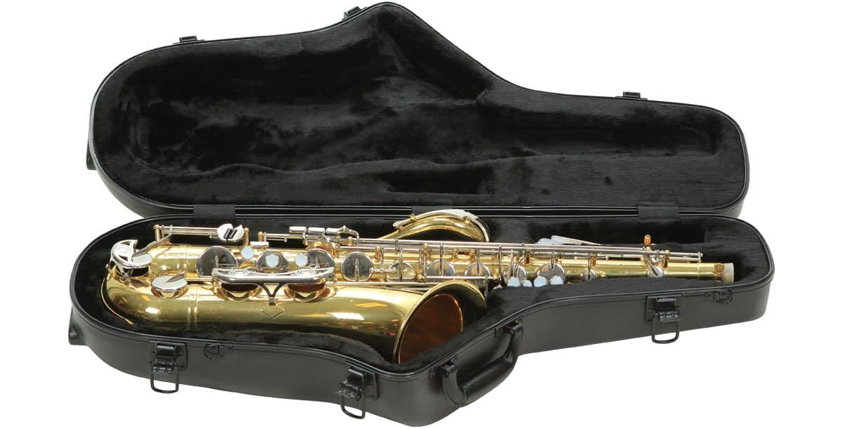 Estuche de saxofón tenor contorneado SKB - Imagen 6