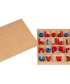 Pequeños Alfabetos Móviles Montessori con Caja