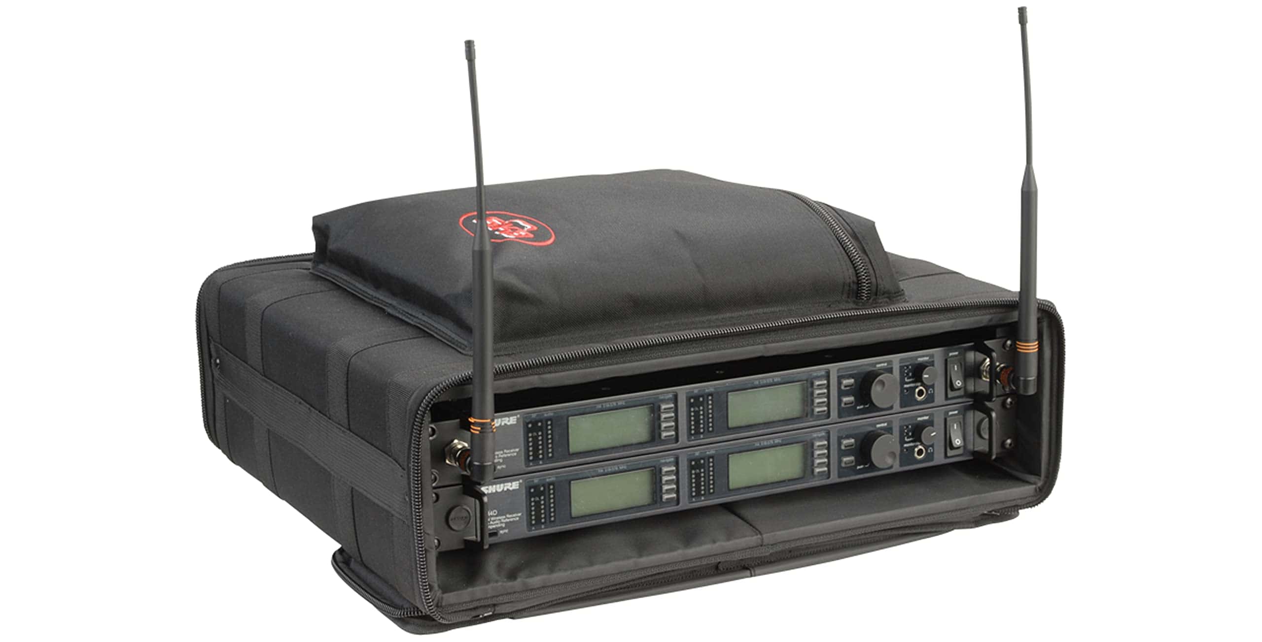 Estuche de Rack Suave Serie 2U de SKB Cases con Rieles de