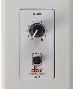 Controlador de Zona Montado en Pared dbx ZC-2 Blanco