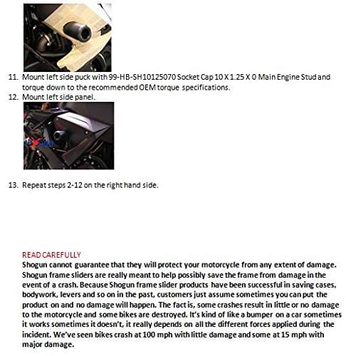 Shogun USA Made Yamaha YZF-R6 R6 2003 2004 2005 YZF-R6S R6S - Imagen 6