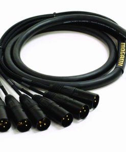 Cable de interfaz analógica Mogami Gold DB25-XLRM-40, 8