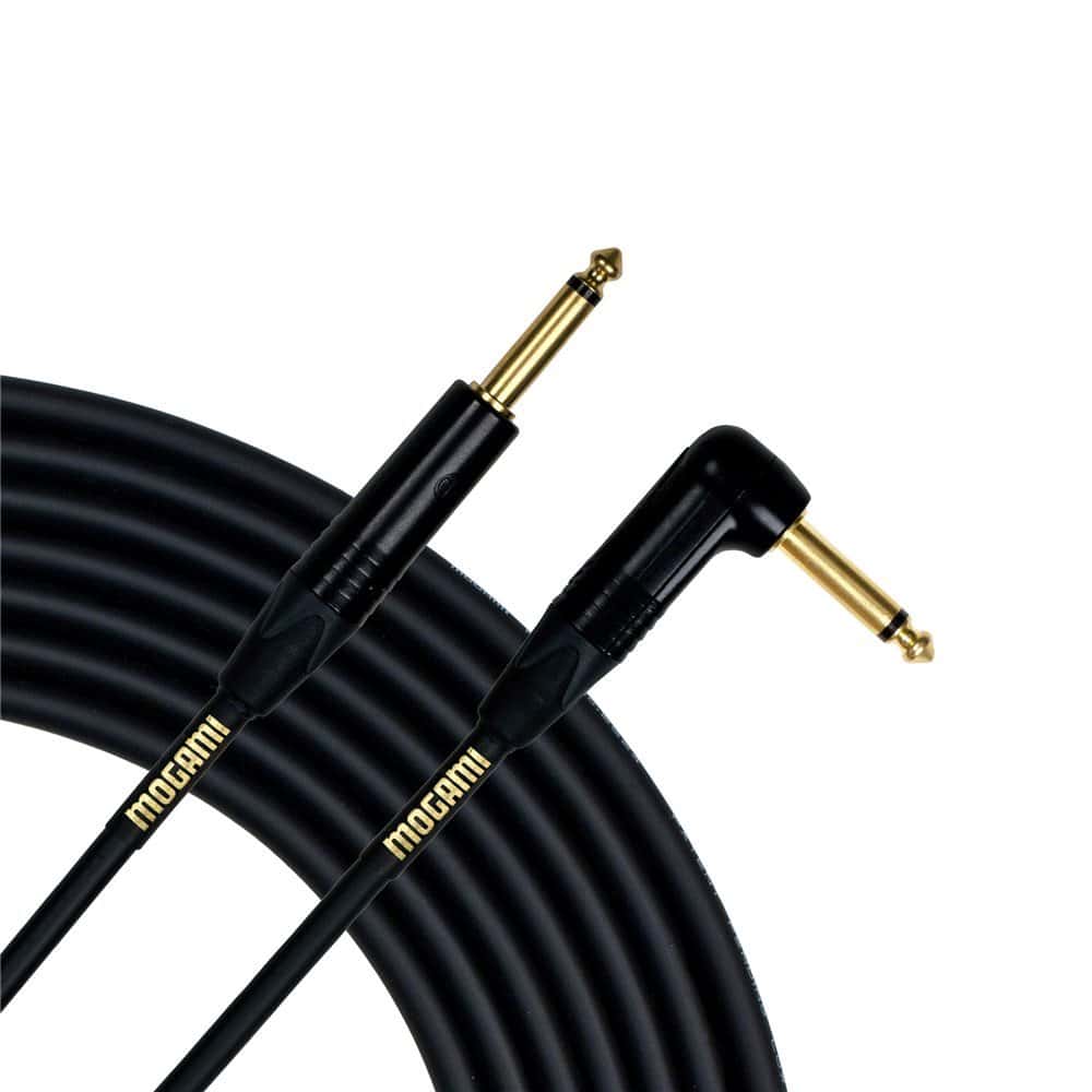 Cable de instrumento para guitarra Mogami Gold -o, 6 pies